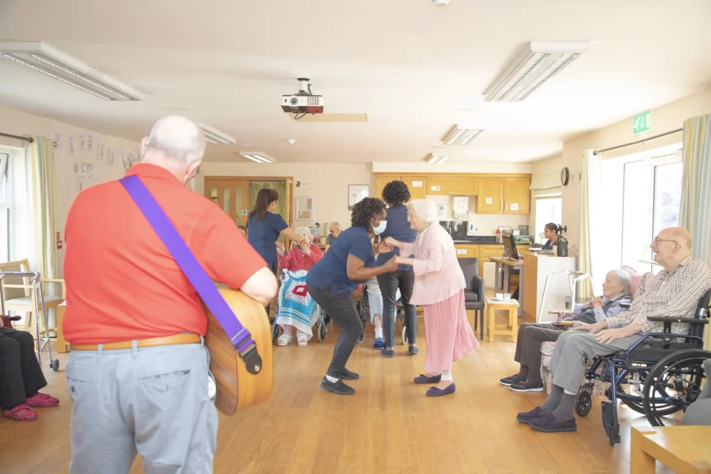 Music and Dancing at Orchard Manor