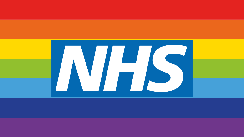 NHS rainbow logo